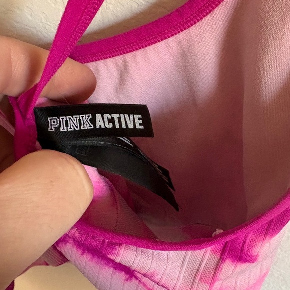 Victoria’s Secret PINK Tie-Dye Lightly-Lined Scoop Neck Sports Crop - Size XL - Picture 10 of 11